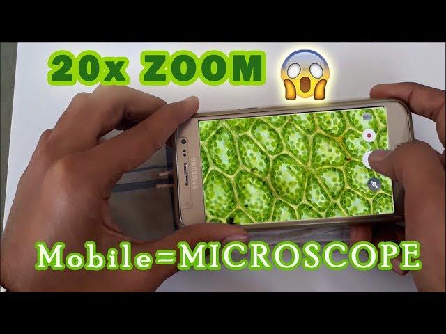 Convert your smartphone into a microscope (High resolution ) DIY Project