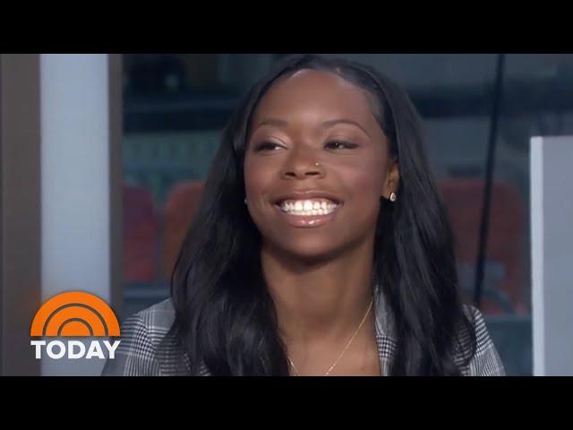 Female Football Star Toni Harris Talks Historic College Scholarship | TODAY