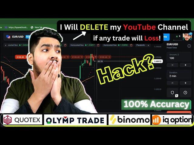 1 Minute Winning hack Strategy for Binary trading | 100% accuracy wali strategy | Trading With Shaan