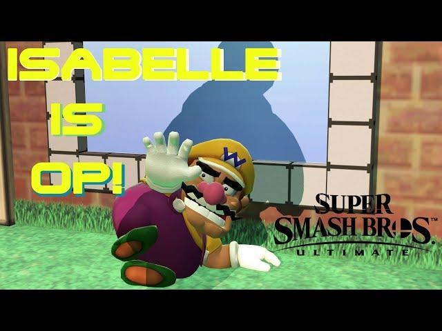 Smash Bros: Isabelle is OP!