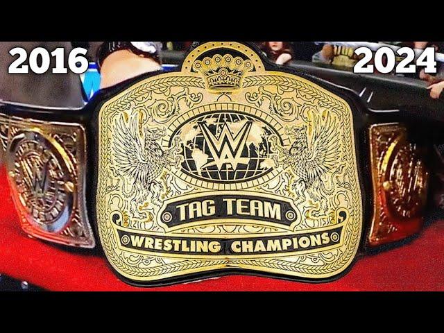 WWE Tag Team Championship PPV Match Card Compilation (2016 - 2024) With Title Changes