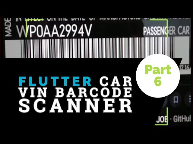 FLUTTER BARCODE SCANNER - Implement Barcode Scanner Code