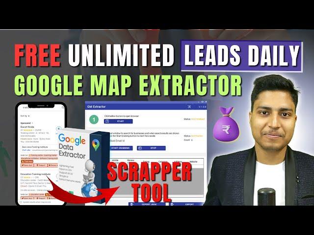 Google Map Data Extractor | GMB Scrapper Tool | Get Unlimited Leads for Your Business for Free