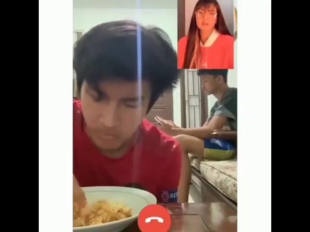 KOCAK VIDEO CALL AKU HAMIL DI DEPAN KELUARGA