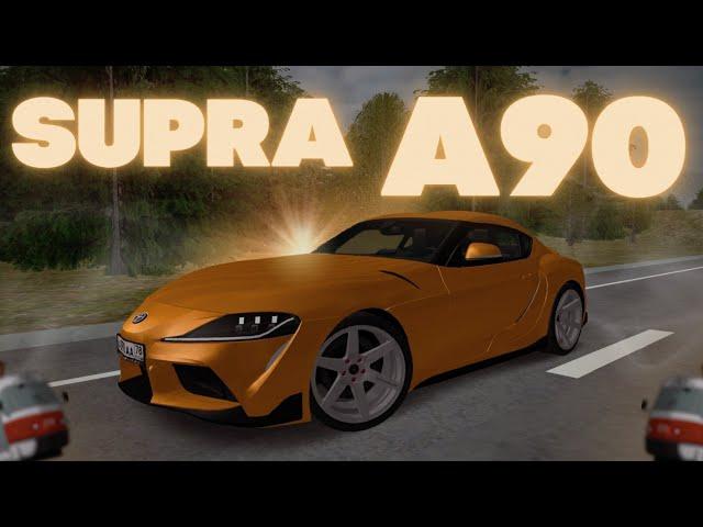 ЯПОНСКИЙ СНАРУЖИ–БАВАРСКИЙ ВНУТРИ. Toyota Supra A90. Тест драйв на MTA Province #6