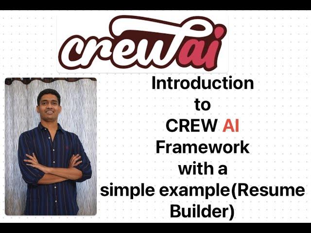 Introduction to Crew AI with Example #crewai