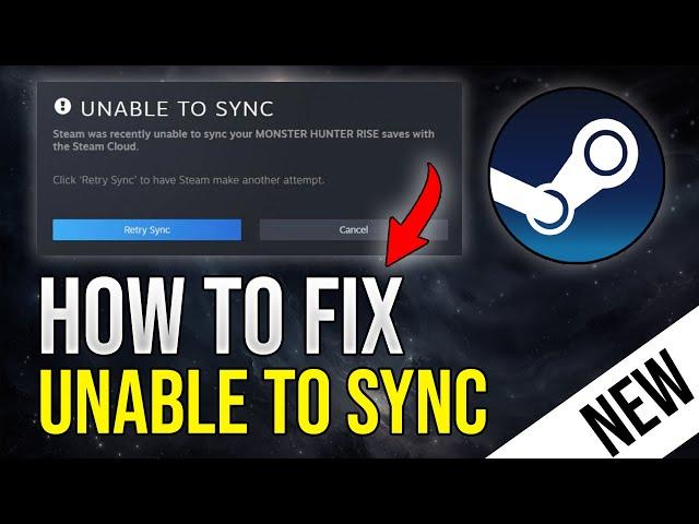 [UPDATED 2023] How To FIX Unable To Sync Error (Steam)