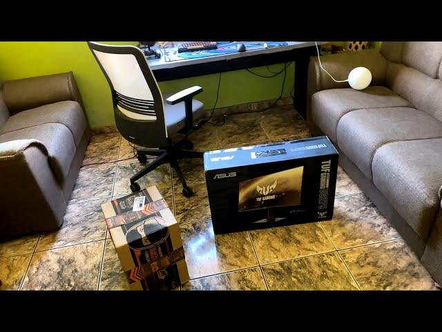 Primeira vez usando 280hz - Unboxing Monitor Asus Tuf vg279qm