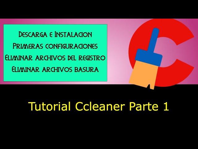 🟢 como Usar Ccleaner en Windows 10 Paso a Paso || PARTE 1