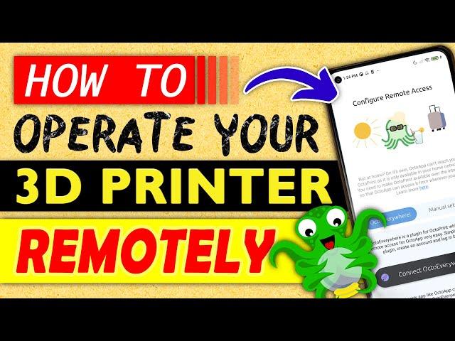 How to operate your 3d Printer REMOTELY - Access Octoprint from anywhere (Obico Setup)