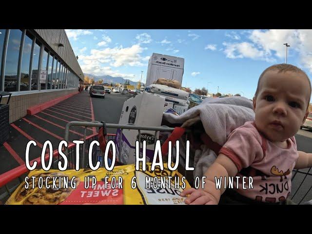 Costco Grocery Haul - Winter Stock Up