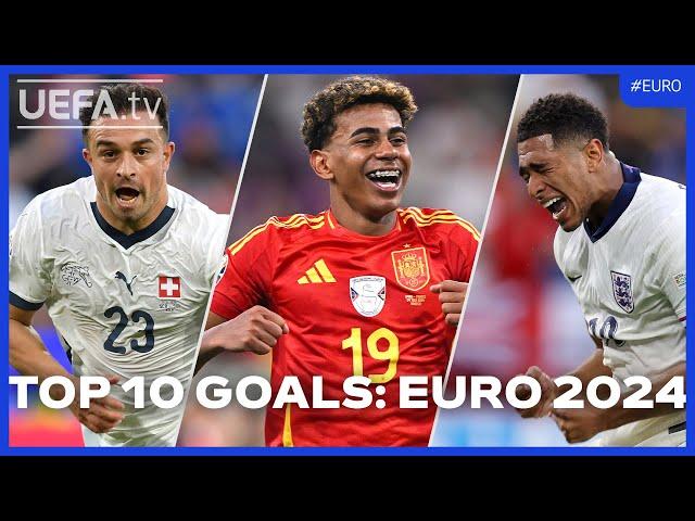 TOP 10 GOALS: EURO 2024