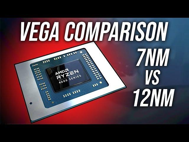 Vega iGPU Gaming Comparison - 12nm vs 7nm (4900HS vs 3750H)