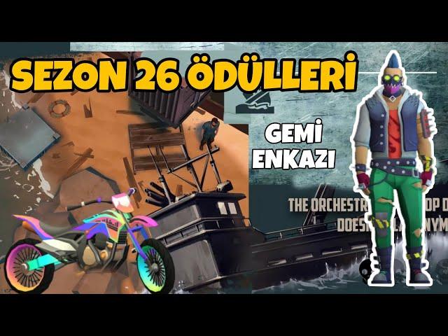 SEZON 26 PREMİUM ÖDÜLLERİ - GEMİ ENKAZI - LAST DAY ON EARTH SURVİVAL