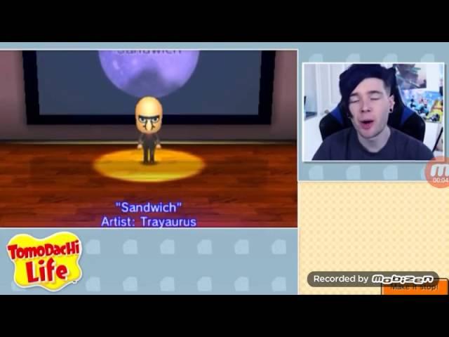 DanTDM | Tamadachi Life | Trayaurus Sings Sandwich