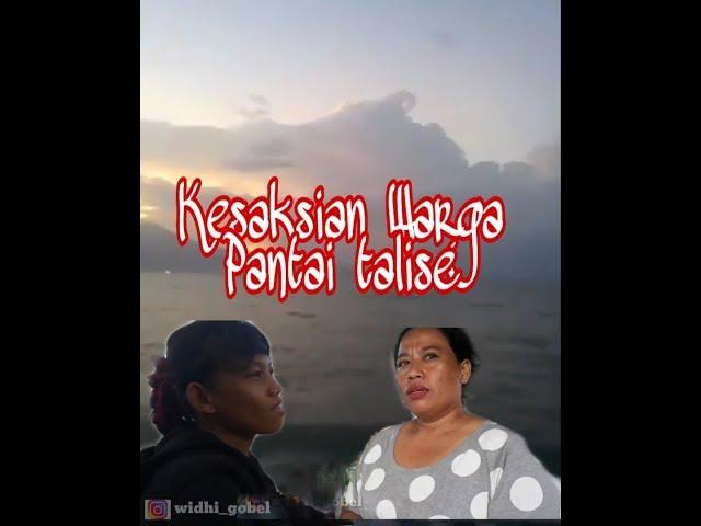 TERDENGAR SUARA ANEH DI PANTAI TALISE - KOTA PALU || Ini kesaksiannya, TERNYATA .........