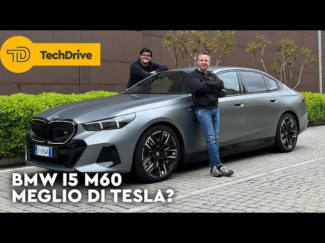 BMW SERIE 5 (i5 M60) | BATTE TESLA? TEST DRIVE Pro e Contro