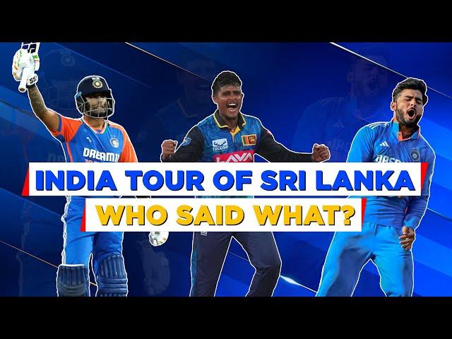 India lose to Sri Lanka in ODI series after 27 years - Who said what?