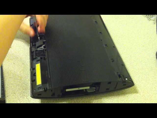How to disassemble ps3 super slim