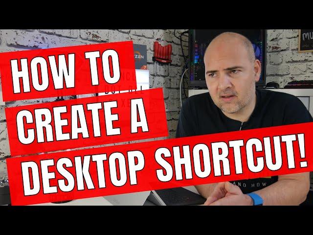 How To Create A Desktop Shortcut In Windows 10