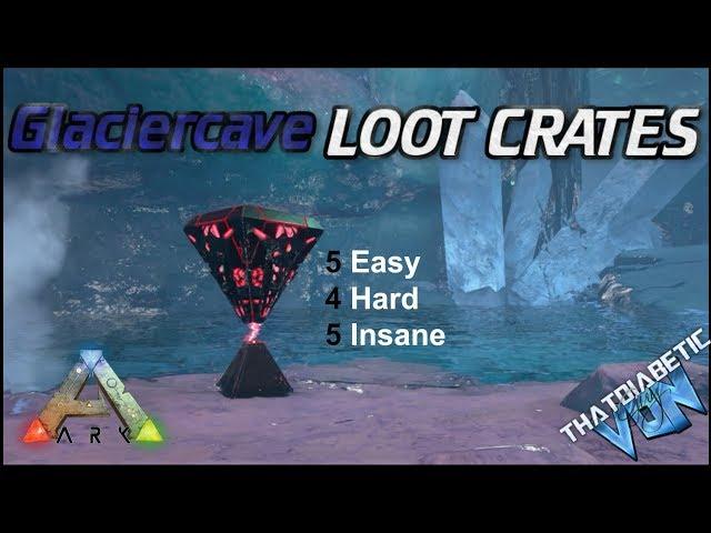 Ragnarok | ALL 14 Loot Crate Locations | Glaciercave