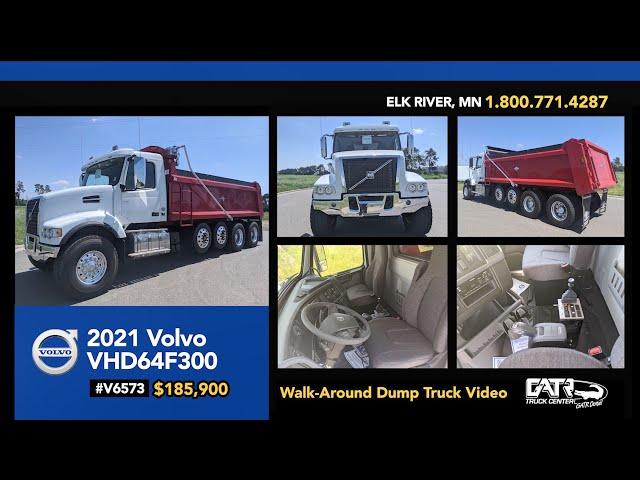 GATR Truck Center walk around of a 2021 Volvo VHD64F300 Dump Truck - Stock #V6573