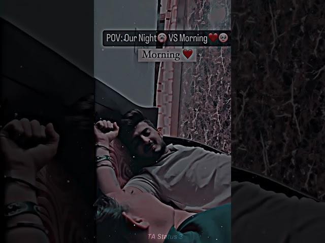 Good Night  Good Morning  Love Romantic Status #shorts #instagram #youtubeshorts #lovesong