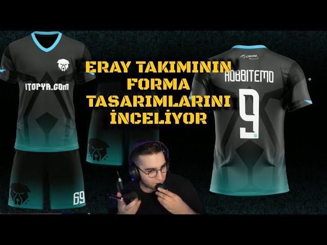 Eray | Takımının Forma Tasarımlarını İnceliyor