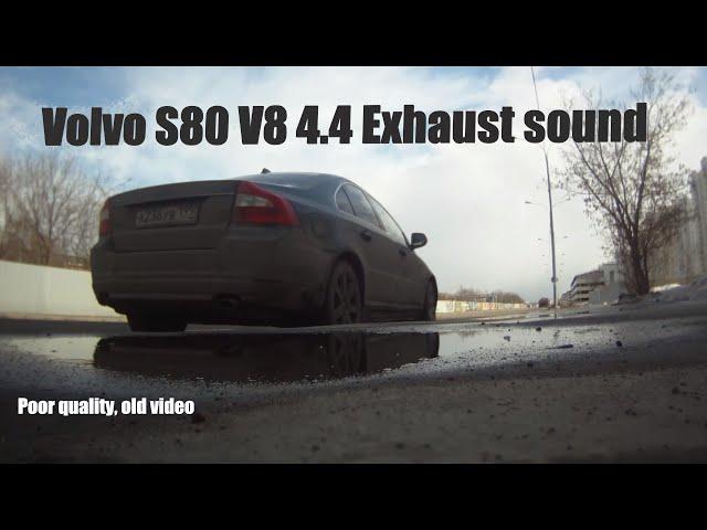 Volvo S80 V8 Exhaust and acceleration (Poor quality, old video)