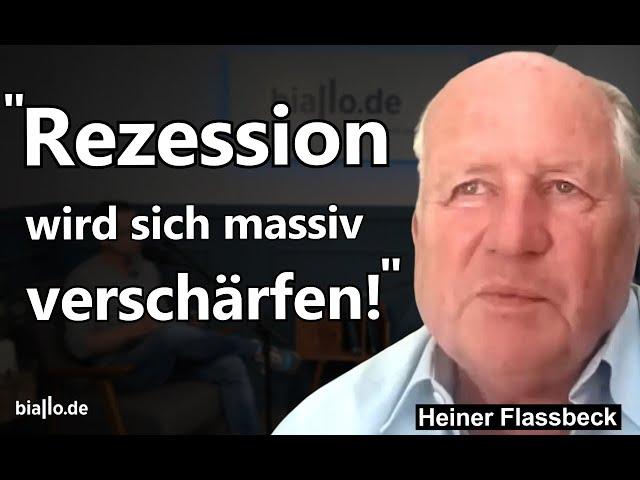 "Das ist schon Deflation!" – Heiner Flassbeck sieht Ende der Inflation und schwere Rezession