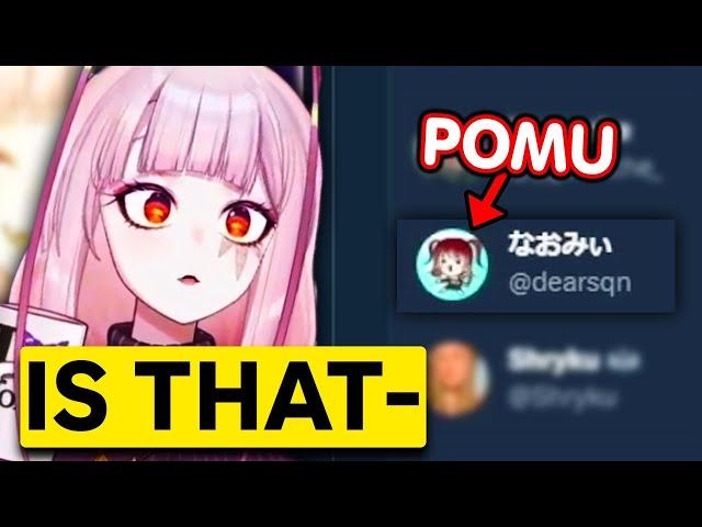 Pomu's alt account shows up on Matara's stream: