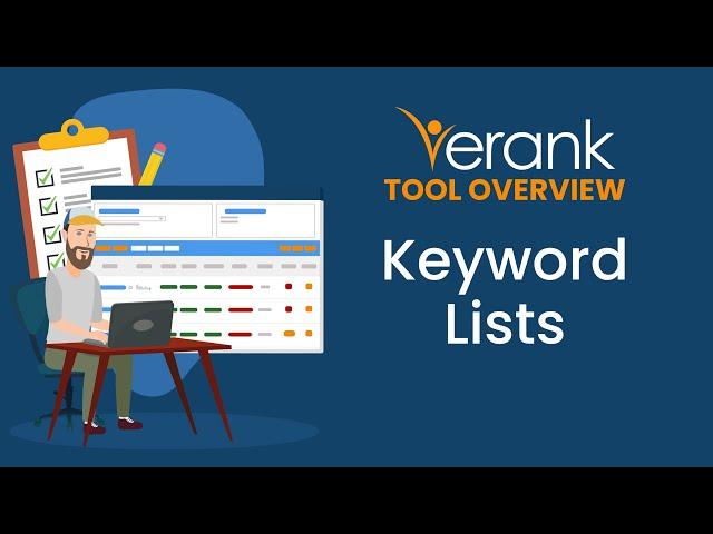 How to Create Keyword Lists on eRank