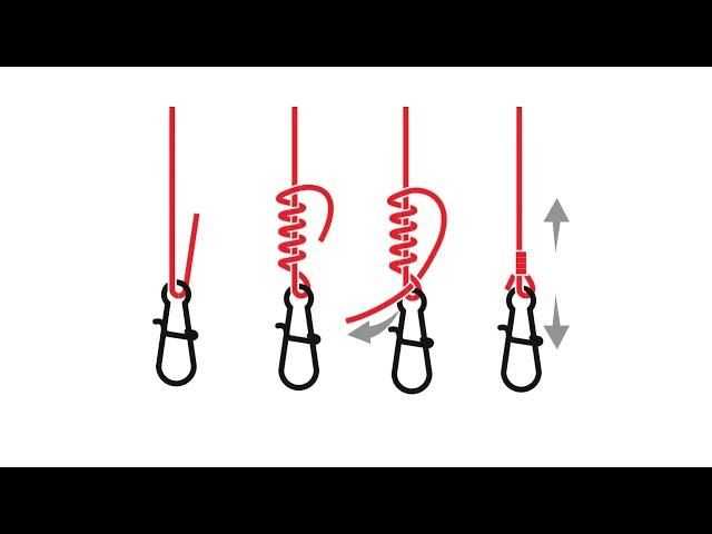 Le Nœud de PÊCHE le plus SIMPLE et RAPIDE au MONDES / TUTO/