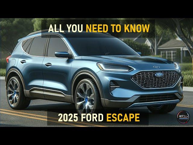 FIRST IMPRESSIONS: ALL YOU NEED TO KNOW ABOUT THE 2025 FORD ESCAPE