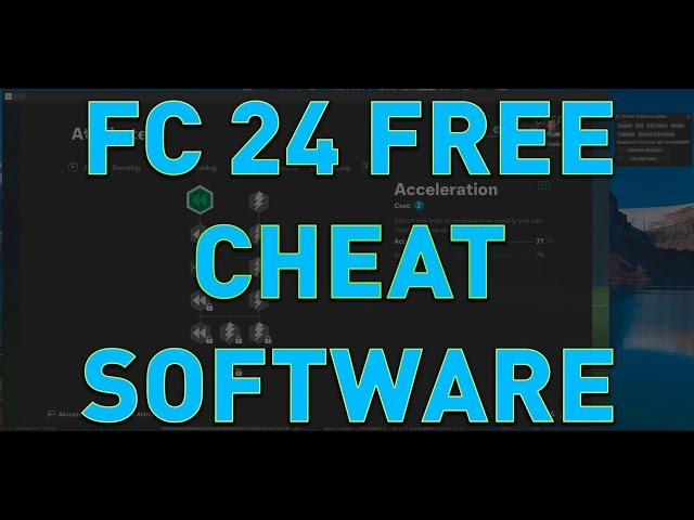 FC 24 | Free Trainer Cheat Hack Software | Pro Clubs Skill Points