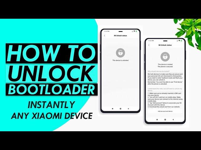 Unlock Bootloader in any Xiaomi, Redmi or Poco Phone | Instant, No Waiting Time | 2021 Latest Video