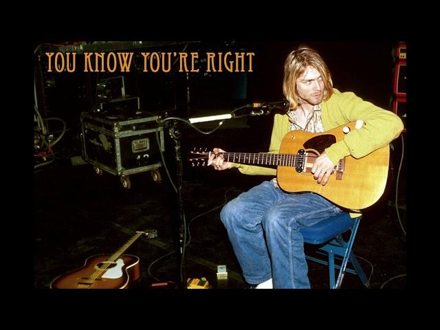 Nirvana - You Know You're Right (Acoustic)