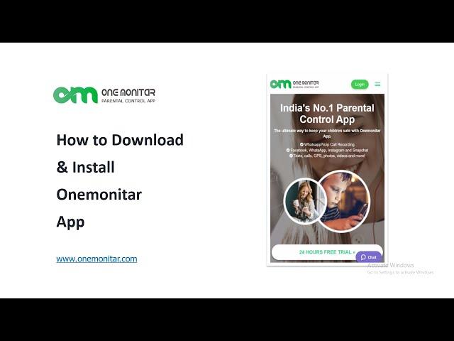 Onemonitar Installation Walkthrough