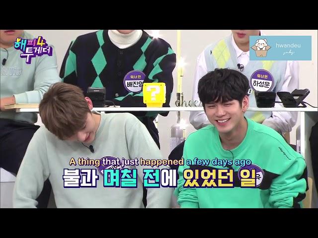 [ENG SUB] 181121 Happy Together 4 Unreleased Footage - The Boy Who Cried Wolf Hwang Minhyun