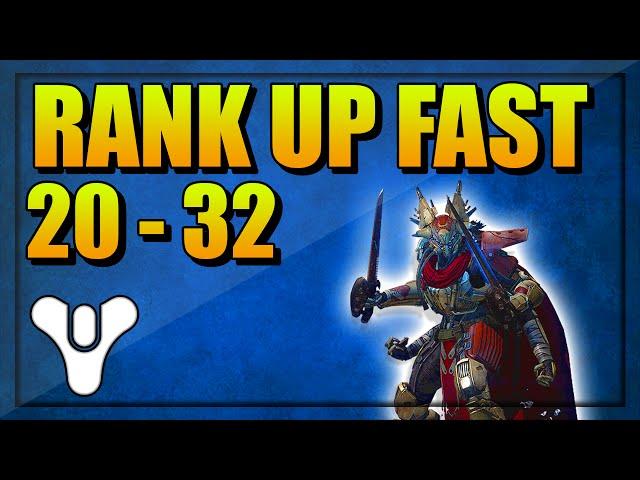 DESTINY: HOW TO LEVEL UP FAST AFTER LEVEL 20 (DESTINY LEVEL UP PAST 20)