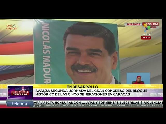 Presidente Maduro envía un mensaje para el gran congreso del bloqueo histórico