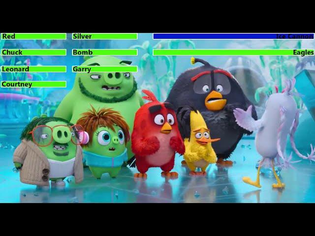 The Angry Birds Movie 2 (2019) Final Battle with healthbars 1/4 (Thanksgiving Day Special)