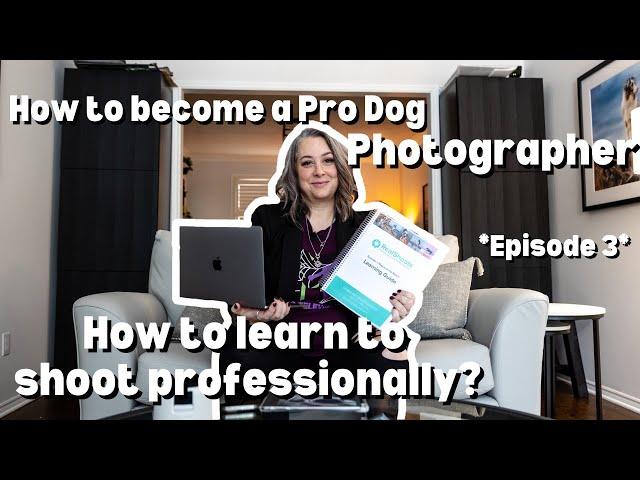 How-To Become a Professional Dog Photographer: EPISODE 3 My Top Dog Photography Education Resources