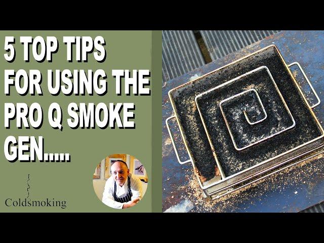 5 TOP TIPS for using the PRO Q Cold Smoke generator