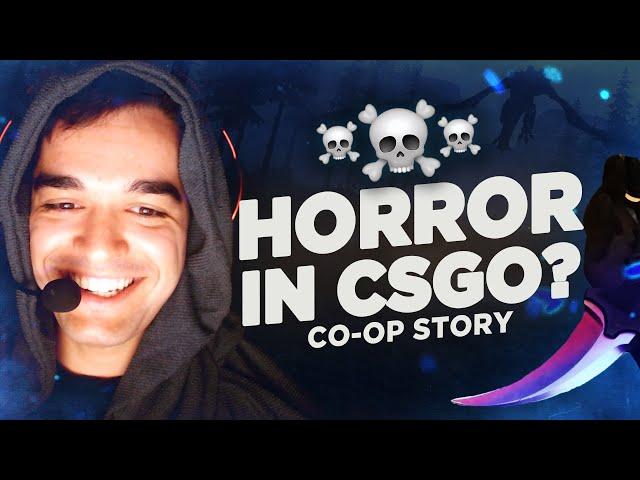 HORROR STORY IN CS:GO?! | CS:GO Pros Plays CO-OP MISSION HAUNTED ️ ft. Cloud9 JT and oSee