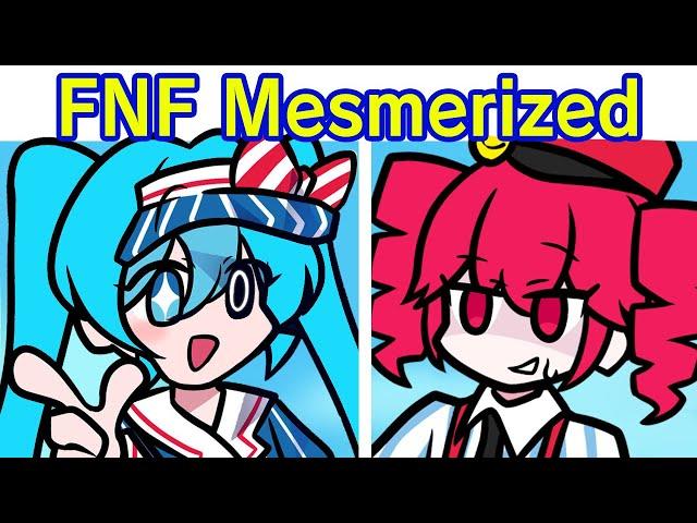 Friday Night Funkin' Mesmerized メズマライザー, but in FNF | Hatsune Miku VS Kasane Teto (FNF Mod/Anime)
