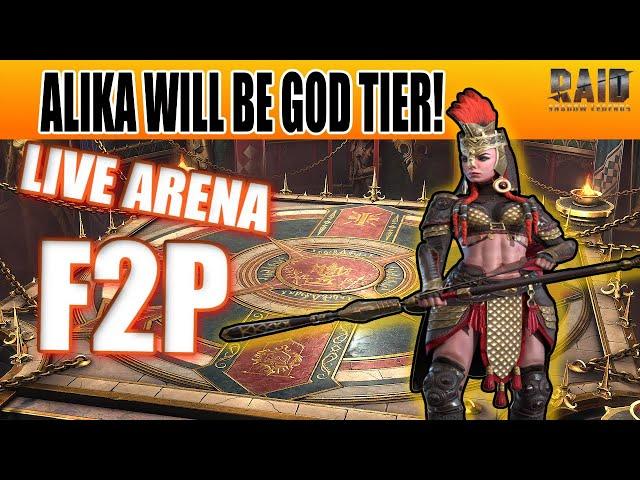 ALIKA WILL BE DISGUSTING IN LIVE ARENA NOW! Raid: Shadow Legends