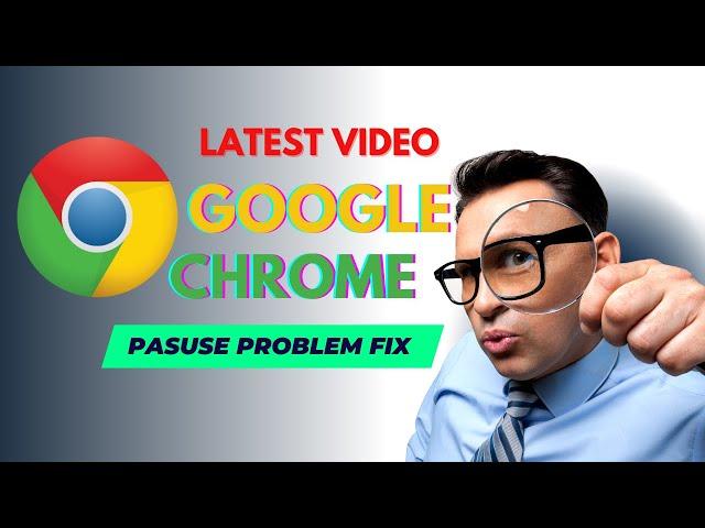 How to Fix Google chrome Sync pause | Solved Google Chrome logout problem