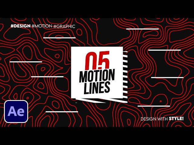 5 Line Motion Graphics To Elevate Your After Effects Work