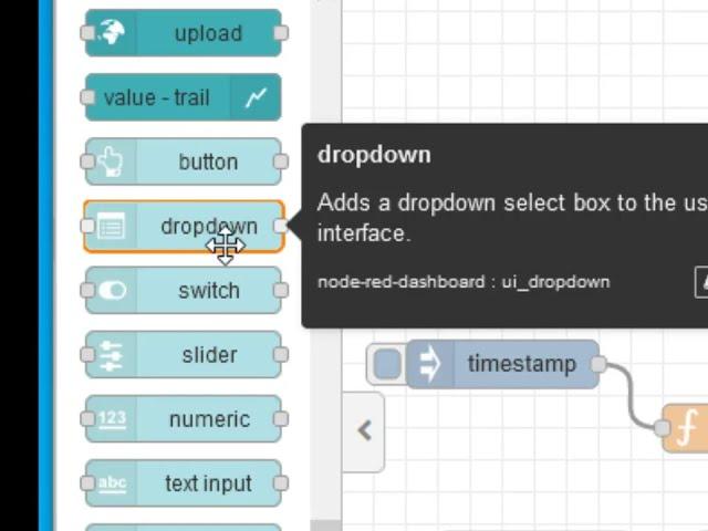 Node-Red- Dynamic Drop Down Lists